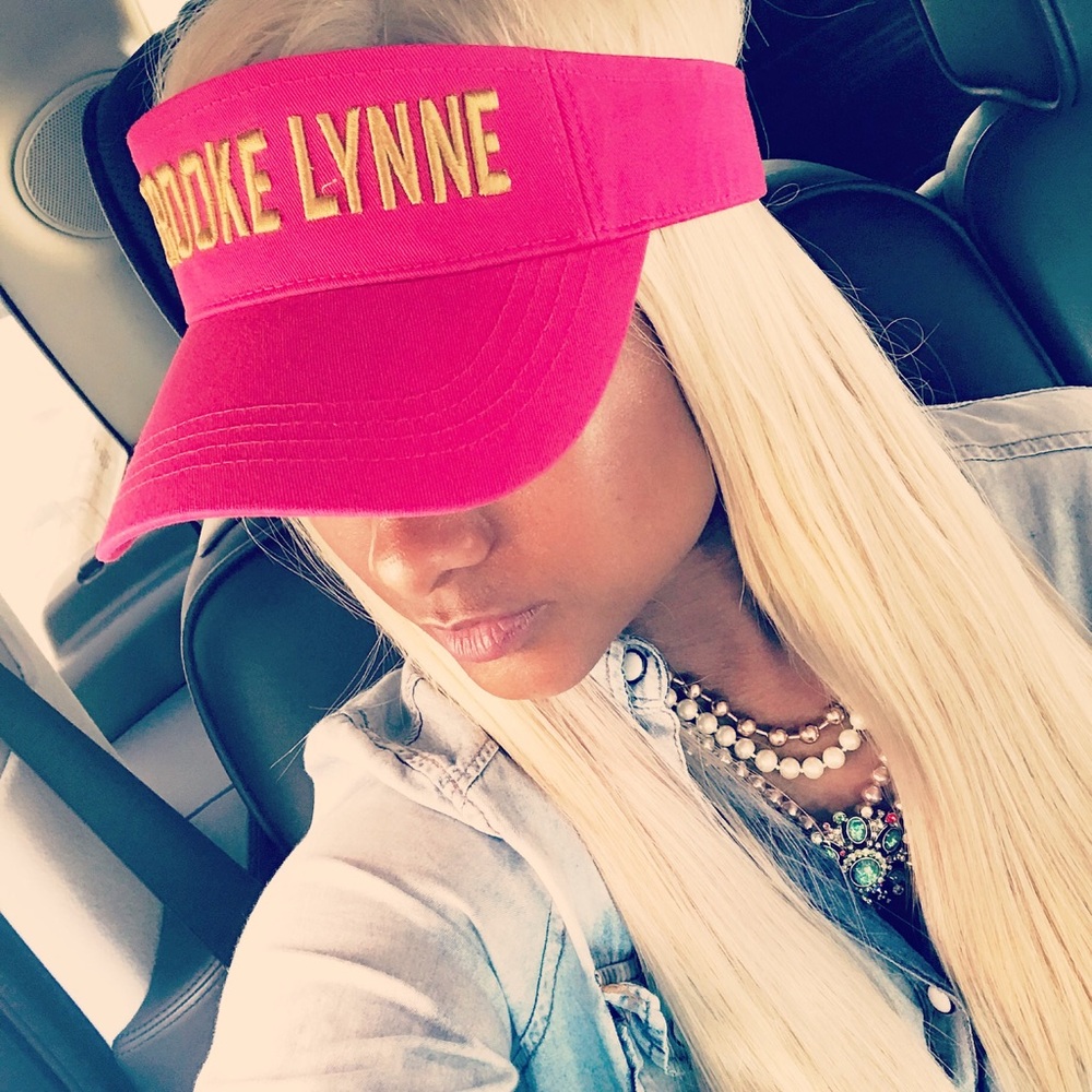 Brooke Lynne Sun Visor Hats (Made By Order Only)